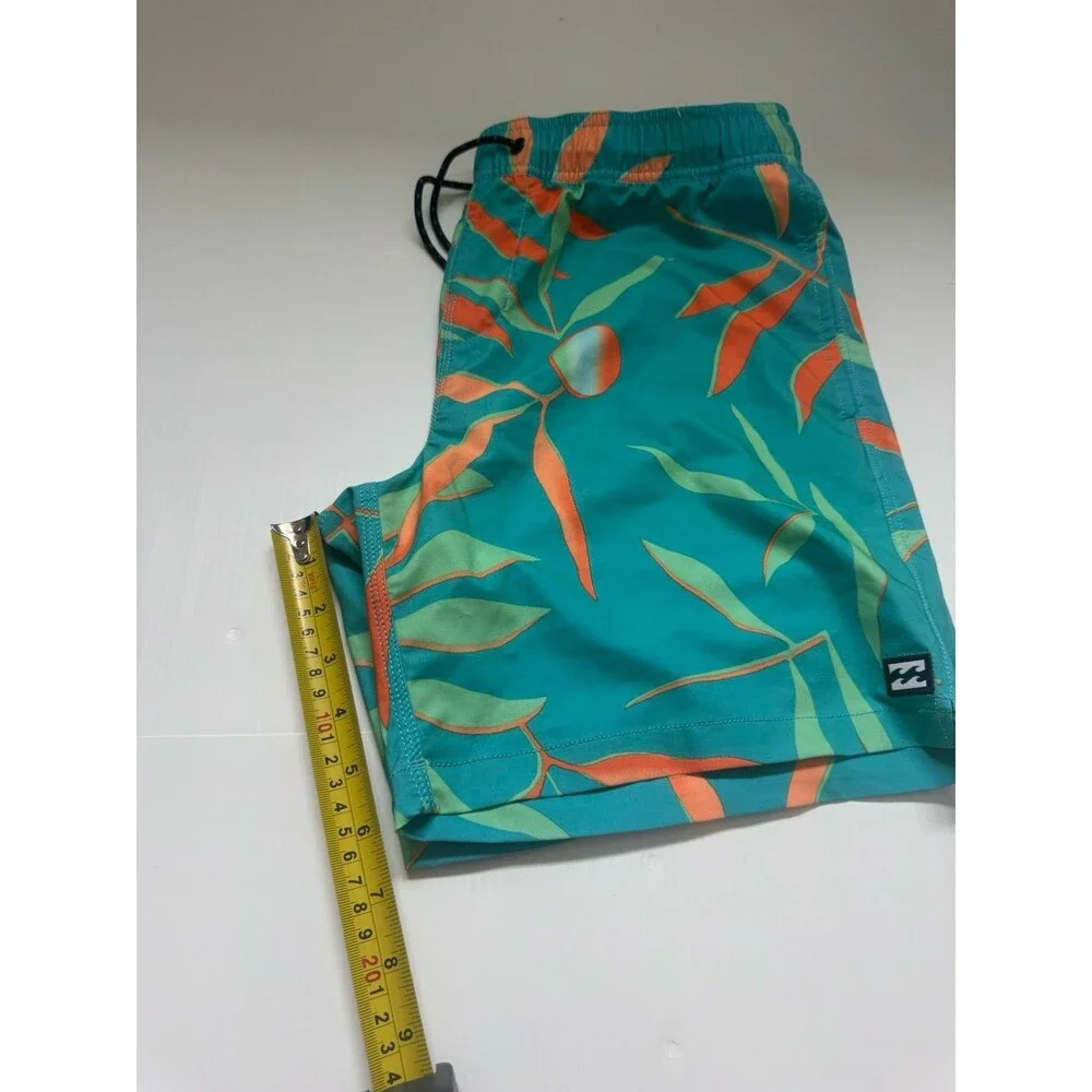 Billabong Sundays Layback Board Shorts Men Medium Tropical Swim Trunks 17